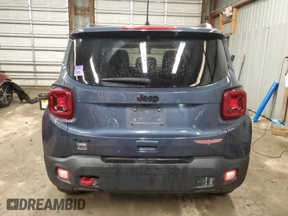 2023 Jeep Renegade Trailhawk with VIN ZACNJDC12PPP20500, listed as a Copart auction lot 46687875 with 50,607 mi miles and Salvage title. Bid and sale history available at DreamBid. Image 6.