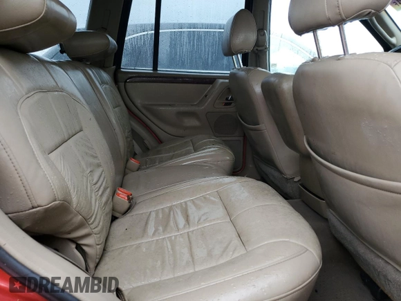 2002 Jeep Grand Cherokee Limited with VIN 1J4GX58S12C166326, listed as a Copart auction lot 76040724 with Not Provided miles and Salvage Title. Bid and sale history available at DreamBid. Image 11.