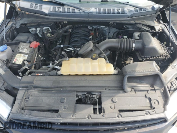 2018 Ford F-150 XL with VIN 1FTEW1E59JFE10695, listed as a Copart auction lot 60171325 with 134,904 mi miles and Salvage title. Bid and sale history available at DreamBid. Image 11.