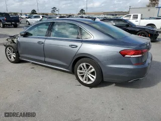 2020 Volkswagen Passat 2.0T SE with VIN 1VWSA7A33LC014062, listed as a Copart auction lot 36801033 with 77,435 mi miles. Bid and sale history available at carsss.com. Image 2.