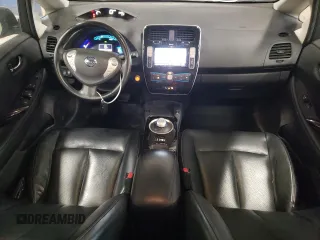 2016 Nissan LEAF S with VIN 1N4BZ0CP2GC308051, listed as a Copart auction lot 50314175 with 52,414 mi miles and Salvage Title. Bid and sale history available at carsss.com. Image 8.