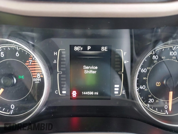 2017 Jeep Cherokee Latitude with VIN 1C4PJLCS1HW669834, listed as a IAAI auction lot 41916950 with 144,596 mi miles and . Bid and sale history available at carsss.com. Image 7.