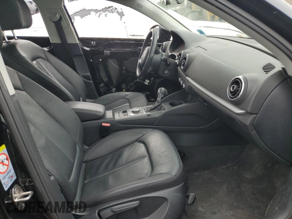 2015 Audi A3 1.8T Premium with VIN WAUACGFF0F1009667, listed as a Copart auction lot 45023015 with 104,128 mi miles and Salvage Title. Bid and sale history available at carsss.com. Image 7.