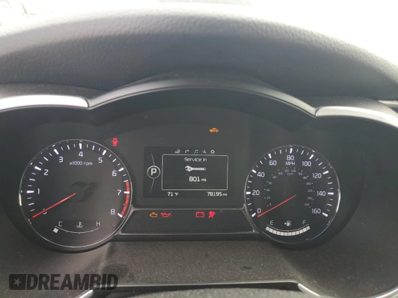 2015 Kia Optima SX Turbo with VIN 5XXGR4A62FG408800, listed as a Copart auction lot 52152955 with 78,195 mi miles and Clean Title. Bid and sale history available at carsss.com. Image 9.