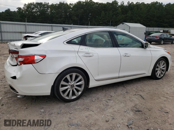 2014 Hyundai Azera Limited with VIN KMHFH4JGXEA382945, listed as a Copart auction lot 71667754 with 91,056 mi miles and Salvage Title. Bid and sale history available at carsss.com. Image 3.
