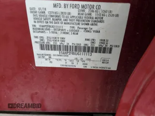 2018 Ford Taurus Limited z VIN 1FAHP2F8XJG111113, wystawiony jako Copart lot #54953145 z przebiegiem 138 736 mil mil oraz Nie do naprawy • Non repairable. Historia ofert i sprzedaży dostępna na DreamBid. Obrazek 12.