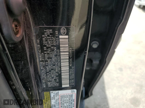 2004 Toyota Camry LE with VIN 4T1BF32K74U071049, listed as a Copart auction lot 53807535 with 151,805 mi miles and Salvage Title. Bid and sale history available at carsss.com. Image 12.