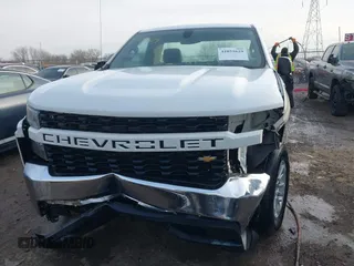 2020 Chevrolet Silverado 1500 Work Truck with VIN 3GCNWAEF6LG262192, listed as a IAAI auction lot 41051629 with 46,663 mi miles. Bid and sale history available at carsss.com. Image 12.
