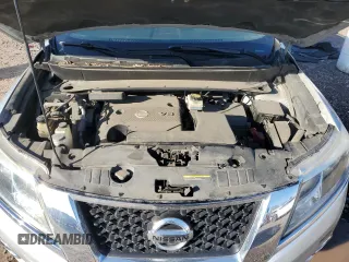 2016 Nissan Pathfinder Platinum with VIN 5N1AR2MM7GC634557, listed as a Copart auction lot 51820785 with 166,205 mi miles and Salvage Title. Bid and sale history available at carsss.com. Image 13.