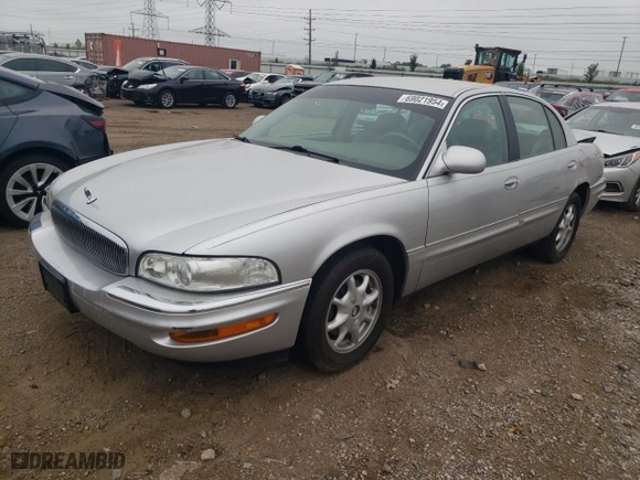 2000 Buick Park Avenue with VIN 1G4CW54K9Y4276309, listed as a Copart auction lot 69021954 with 129,456 mi miles and Salvage Title. Bid and sale history available at carsss.com. Image 1.