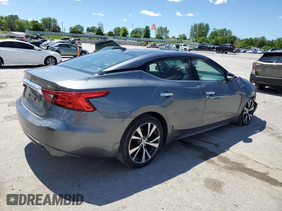 2017 Nissan Maxima SV z VIN 1N4AA6APXHC373398, wystawiony jako Copart lot #58025265 z przebiegiem 78 734 mil mil oraz Szkoda całkowita • Salvage title. Historia ofert i sprzedaży dostępna na DreamBid. Obrazek 3.