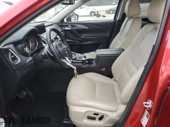 2022 Mazda CX-9 Touring with VIN JM3TCBCY2N0607128, listed as a Copart auction lot 86246044 with 61,526 mi miles and Salvage Title. Bid and sale history available at DreamBid. Image 7.