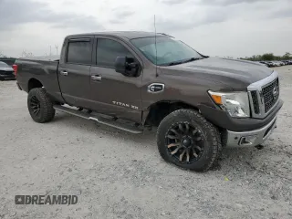 2017 Nissan Titan Platinum Reserve z VIN 1N6BA1F48HN513661, wystawiony jako Copart lot #53576075 z przebiegiem 93 430 mil mil oraz Szkoda całkowita • Salvage title. Historia ofert i sprzedaży dostępna na DreamBid. Obrazek 4.