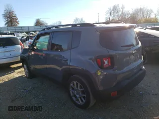 2020 Jeep Renegade Latitude with VIN ZACNJABB2LPL33819, listed as a Copart auction lot 80335293 with Not Provided miles and Salvage Title. Bid and sale history available at DreamBid. Image 2.