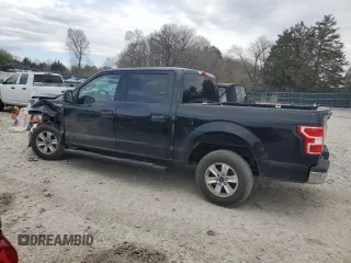 2020 Ford F-150 XL with VIN 1FTEW1C40LFA96741, listed as a Copart auction lot 50423815 with 96,046 mi miles and Salvage Title. Bid and sale history available at DreamBid. Image 2.