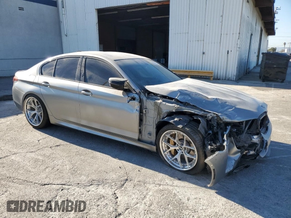 2019 BMW M5 Competition z VIN WBSJF0C58KB285038, wystawiony jako Copart lot #80848684 z przebiegiem 70 304 mil mil oraz Szkoda całkowita • Salvage title. Historia ofert i sprzedaży dostępna na DreamBid. Obrazek 4.