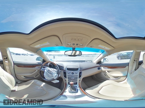 2010 Cadillac CTS Premium with VIN 1G6DS5EV2A0137314, listed as a Copart auction lot 53671965 with Not provided miles and Salvage title. Bid and sale history available at DreamBid. Image 15.