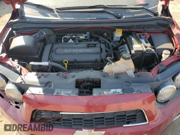 2014 Chevrolet Sonic LTZ with VIN 1G1JE5SH2E4141974, listed as a Copart auction lot 69660794 with 78,038 mi miles and Salvage Title. Bid and sale history available at carsss.com. Image 11.