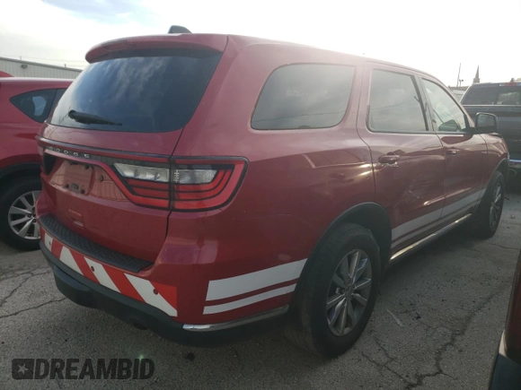 2018 Dodge Durango Special Service with VIN 1C4RDJFG6JC225450, listed as a Copart auction lot 73559514 with 31,743 mi miles and Salvage title. Bid and sale history available at DreamBid. Image 3.