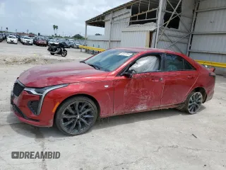 2024 Cadillac CT4 Sport z VIN 1G6DC5RK6R0129368, wystawiony jako Copart lot #63877814 z przebiegiem 65 mil mil oraz Szkody całkowita. Historia ofert i sprzedaży dostępna na DreamBid. Obrazek 1.