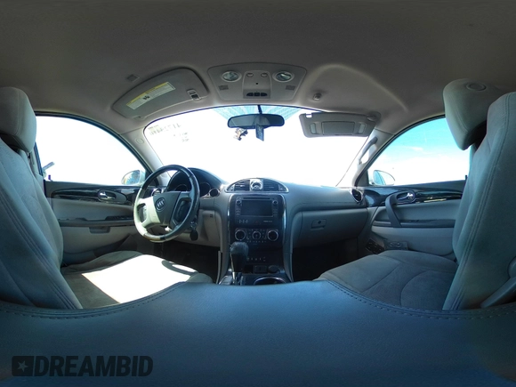 2015 Buick Enclave Convenience with VIN 5GAKRAKD9FJ147474, listed as a IAAI auction lot 41725410 with Not Provided miles and . Bid and sale history available at carsss.com. Image 18.