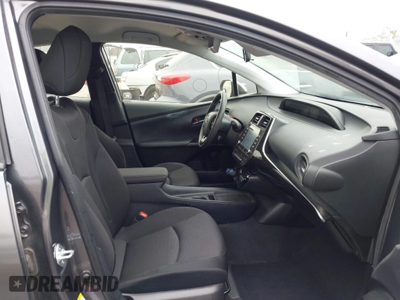 2021 Toyota Prius L Eco with VIN JTDKAMFU8M3144391, listed as a IAAI auction lot 42477718 with 314,346 mi miles and . Bid and sale history available at DreamBid. Image 5.