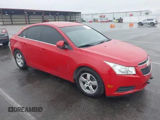 2014 Chevrolet Cruze 1LT with VIN 1G1PC5SB2E7119595, listed as a IAAI auction lot 41944587 with 192,058 mi miles and . Bid and sale history available at DreamBid. Image 1.