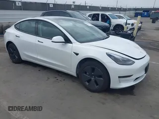 2023 Tesla Model 3 with VIN 5YJ3E1EA5PF496902, listed as a IAAI auction lot 42493716 with Not provided miles and . Bid and sale history available at DreamBid. Image 1.