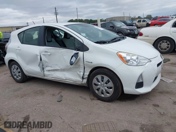 2014 Toyota Prius One with VIN JTDKDTB32E1084491, listed as a IAAI auction lot 41293744 with 132,110 mi miles and . Bid and sale history available at DreamBid. Image 13.