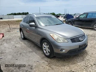 2010 Infiniti EX Journey with VIN JN1AJ0HP5AM703514, listed as a Copart auction lot 56736715 with 134,518 mi miles and Non Repairable. Bid and sale history available at DreamBid. Image 4.