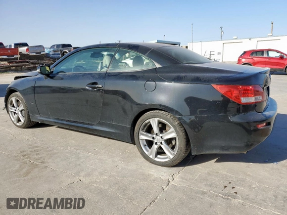2012 Lexus IS 350 C z VIN JTHFE2C24C2507432, wystawiony jako Copart lot #49675515 z przebiegiem 133 663 mil mil oraz Szkoda całkowita • Salvage title. Historia ofert i sprzedaży dostępna na DreamBid. Obrazek 2.