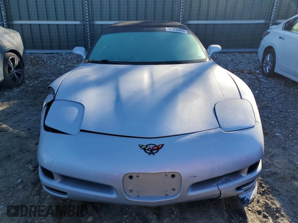 1998 Chevrolet Corvette with VIN 1G1YY32G7W5125265, listed as a Copart auction lot 81036094 with 95,431 mi miles and Salvage Title. Bid and sale history available at carsss.com. Image 5.