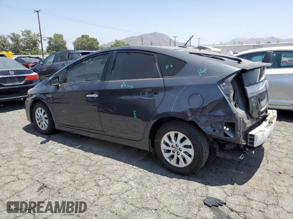 2014 Toyota Prius with VIN JTDKN3DP1E3056795, listed as a Copart auction lot 61605975 with 211,392 mi miles and Salvage title. Bid and sale history available at DreamBid. Image 2.