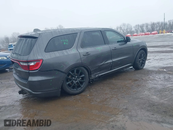 2018 Dodge Durango R/T with VIN 1C4SDJCT9JC445216, listed as a IAAI auction lot 41533601 with 87,049 mi miles and . Bid and sale history available at DreamBid. Image 4.