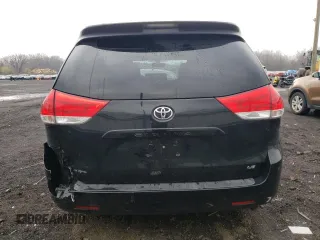 2014 Toyota Sienna LE AAS with VIN 5TDKK3DC7ES466988, listed as a Copart auction lot 53277255 with 130,706 mi miles and Salvage Title. Bid and sale history available at carsss.com. Image 6.