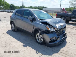 2020 Chevrolet Trax LS with VIN 3GNCJKSB0LL317005, listed as a IAAI auction lot 39249708 with 59,860 mi miles and . Bid and sale history available at DreamBid. Image 1.