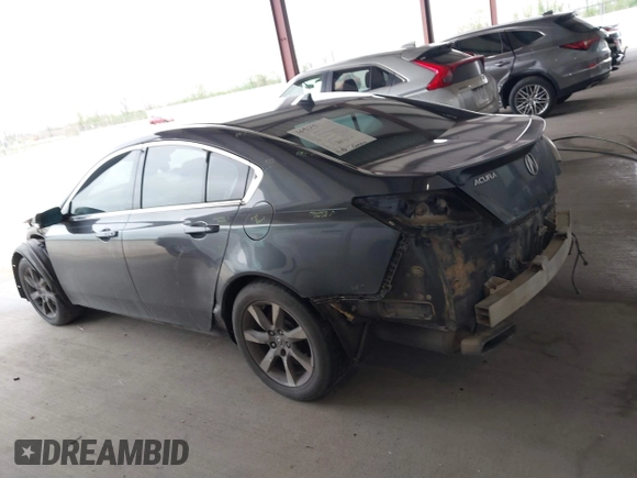 2012 Acura TL Tech Auto with VIN 19UUA8F50CA033550, listed as a IAAI auction lot 41897191 with 198,629 mi miles. Bid and sale history available at carsss.com. Image 14.