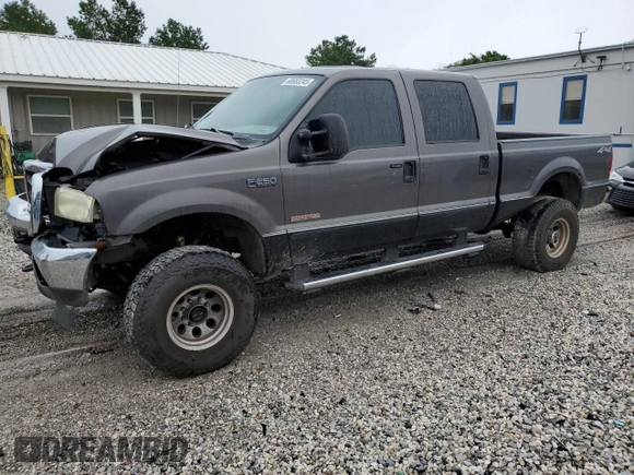 2004 Ford F-250 XL with VIN 1FTNW21P34EC33729, listed as a Copart auction lot 60683245 with 394,551 mi miles and Clean title. Bid and sale history available at DreamBid. Image 1.