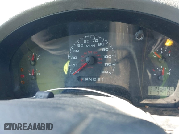 2007 Ford F-150 XL with VIN 1FTRF12W77NA83372, listed as a IAAI auction lot 41628051 with 104,564 mi miles and . Bid and sale history available at DreamBid. Image 7.