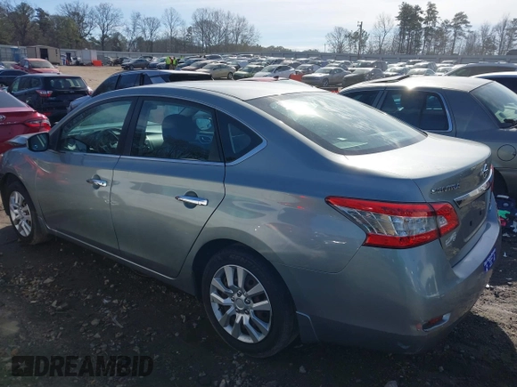 2013 Nissan Sentra SV with VIN 3N1AB7AP5DL717539, listed as a IAAI auction lot 41445957 with 147,582 mi miles and . Bid and sale history available at DreamBid. Image 13.