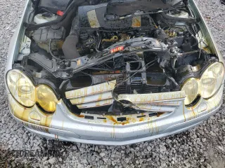 2006 Mercedes-Benz CLK 350 with VIN WDBTK56G66T060332, listed as a Copart auction lot 50425345 with 158,647 mi miles and Salvage title. Bid and sale history available at DreamBid. Image 11.