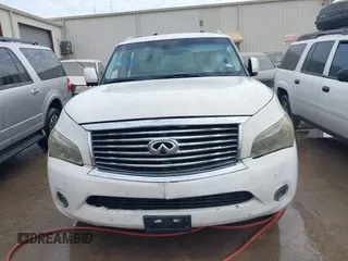 2011 Infiniti QX56 7-passenger with VIN JN8AZ2NF0B9500391, listed as a IAAI auction lot 41001635 with 166,100 mi miles and . Bid and sale history available at DreamBid. Image 12.