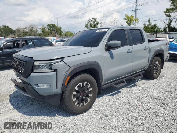 2024 Nissan Frontier SV z VIN 1N6ED1EJ9RN612373, wystawiony jako Copart lot #56167395 z przebiegiem 29 620 mil mil oraz Szkoda całkowita • Salvage title. Historia ofert i sprzedaży dostępna na DreamBid. Obrazek 1.