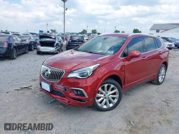 2016 Buick Envision Premium I with VIN LRBFXESXXGD186788, listed as a IAAI auction lot 39812767 with 38,067 mi miles and . Bid and sale history available at DreamBid. Image 17.