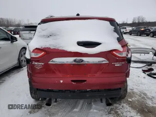 2016 Ford Escape Titanium with VIN 1FMCU9JXXGUA62330, listed as a Copart auction lot 45338705 with 65,722 mi miles and Salvage Title. Bid and sale history available at carsss.com. Image 6.