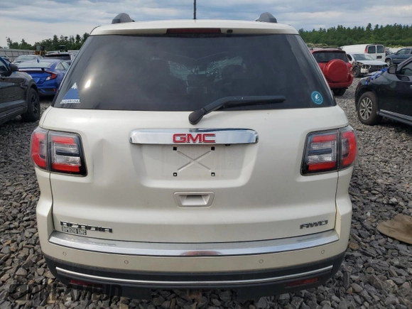 2015 GMC Acadia SLT with VIN 1GKKVRKD9FJ173831, listed as a Copart auction lot 60417894 with 0 mi miles and Salvage Title. Bid and sale history available at carsss.com. Image 6.