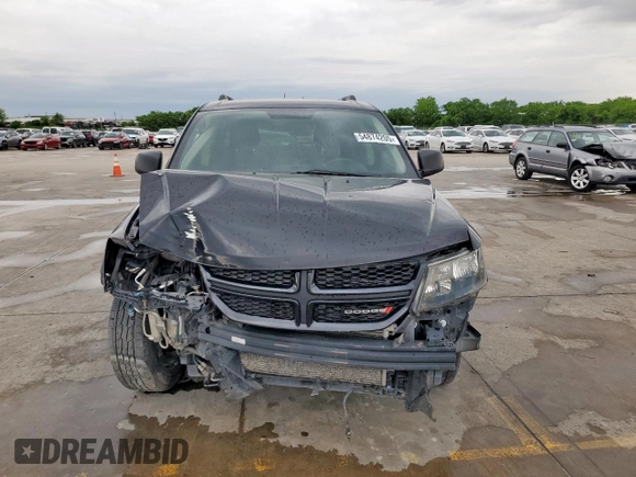 2018 Dodge Journey SE with VIN 3C4PDCAB8JT229681, listed as a Copart auction lot 54874205 with Not Provided miles and Salvage Title. Bid and sale history available at carsss.com. Image 5.