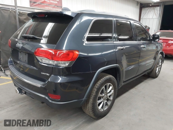 2014 Jeep Grand Cherokee Limited z VIN 1C4RJFBG6EC545417, wystawiony jako IAAI lot #42288236 z przebiegiem 130 229 mil mil oraz . Historia ofert i sprzedaży dostępna na DreamBid. Obrazek 4.