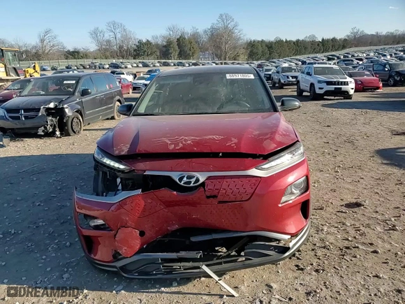 2021 Hyundai Kona Electric SEL with VIN KM8K23AG3MU130901, listed as a Copart auction lot 88971805 with 27,879 mi miles and Salvage Title. Bid and sale history available at carsss.com. Image 12.