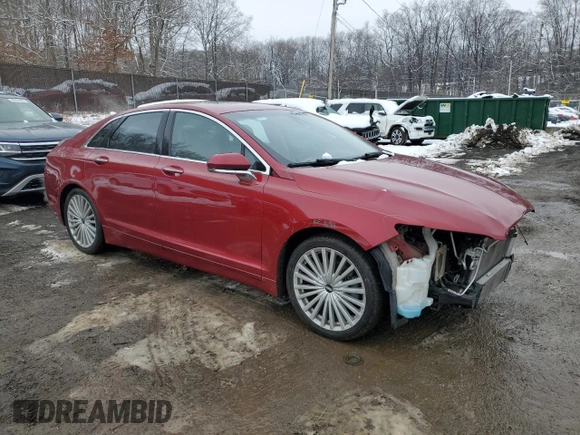 2017 Lincoln MKZ Reserve with VIN 3LN6L5F94HR625173, listed as a Copart auction lot 44679685 with 43,920 mi miles and Salvage Title. Bid and sale history available at DreamBid. Image 4.